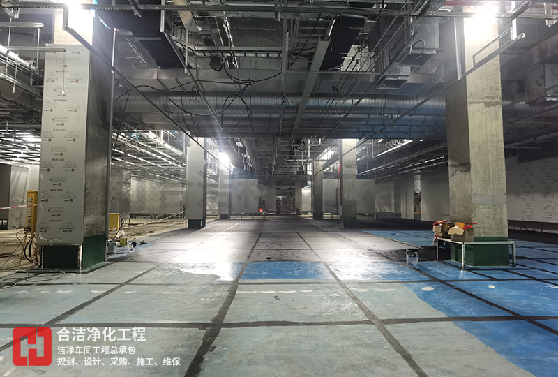 LED柔性屏洁净厂房建设