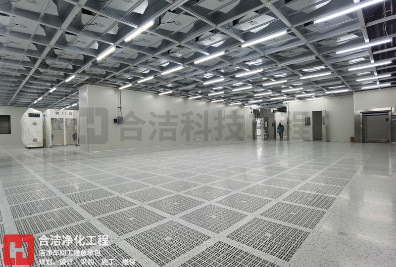 百级电子洁净车间的图片